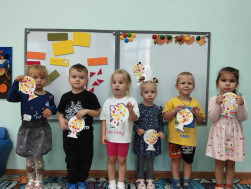 Осень в младшей группе.